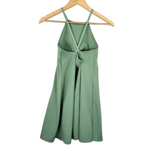 MADEWELL MWL Flex 2.0 Fitness Dress With Built in Shorts Size S Green - Picture 5 of 12